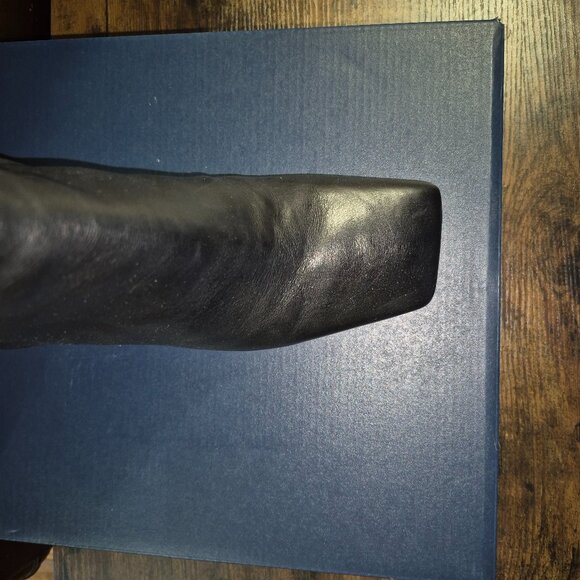 Sam Edelman Anika Black Leather booties sz 9 - Picture 7 of 13